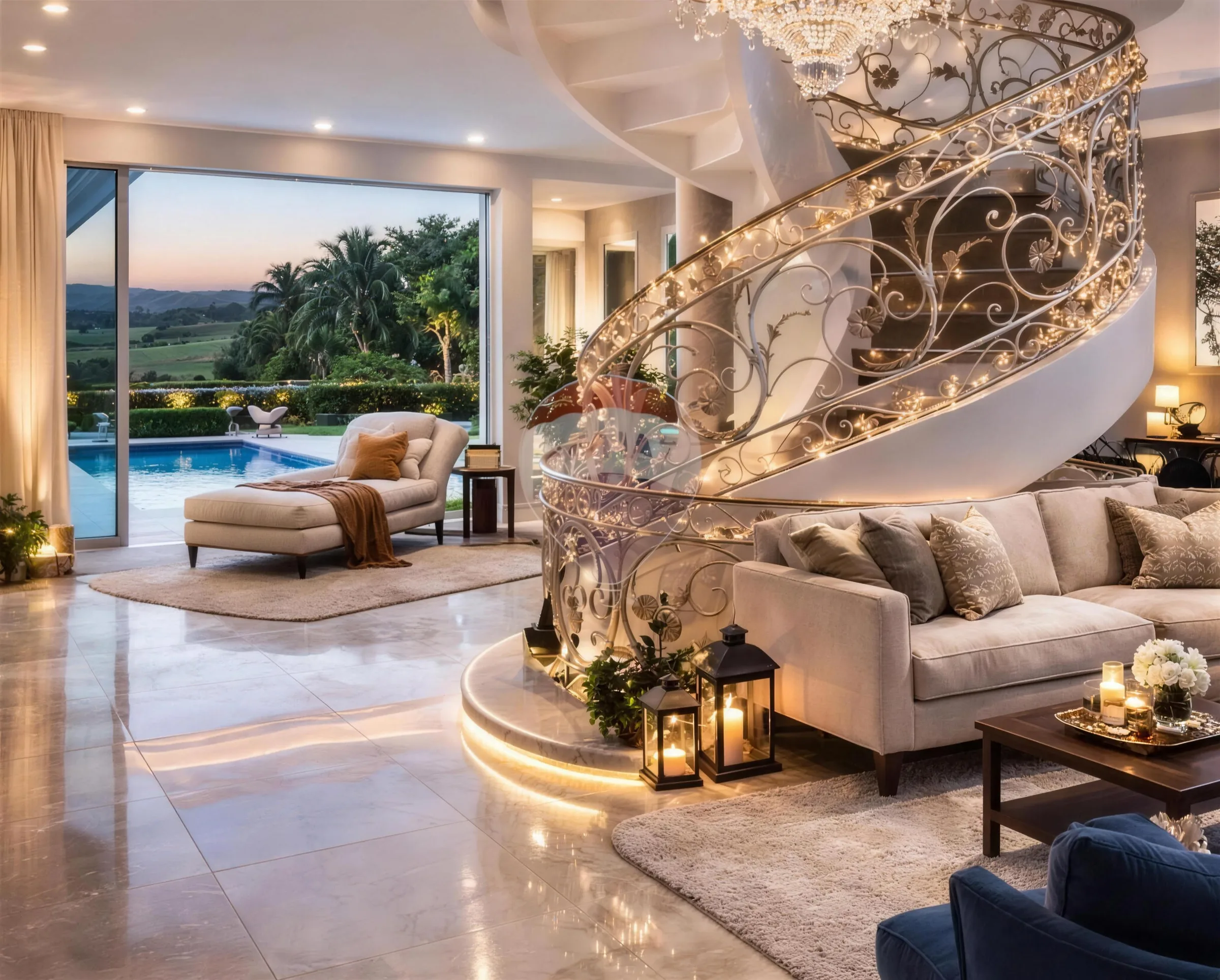 Converted detached villa